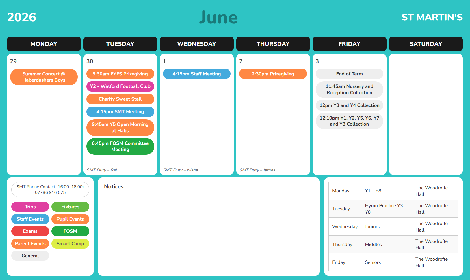 Weekly Bulletin